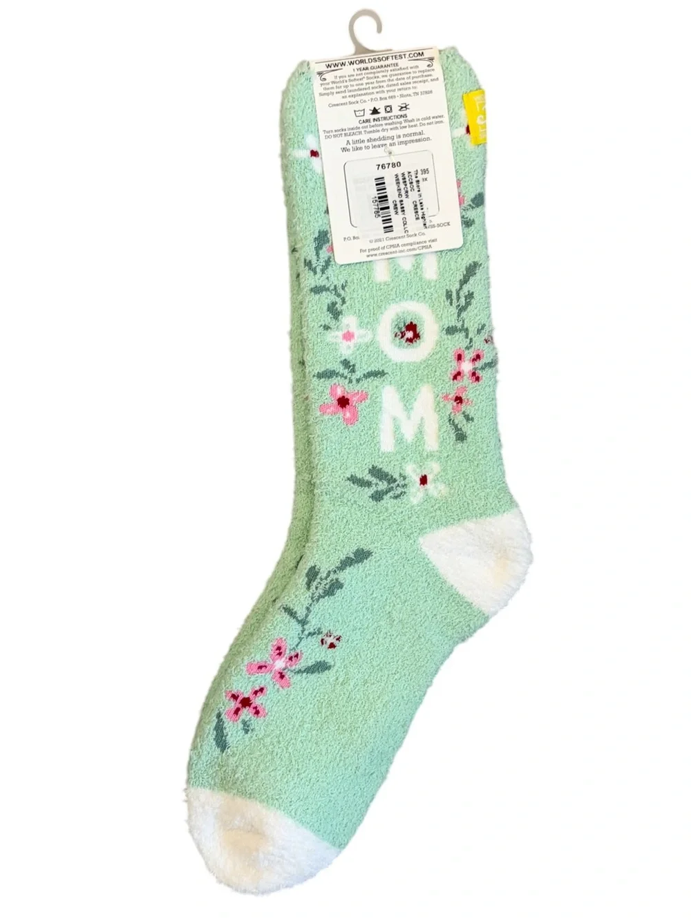 World’s Softest Sock new tag